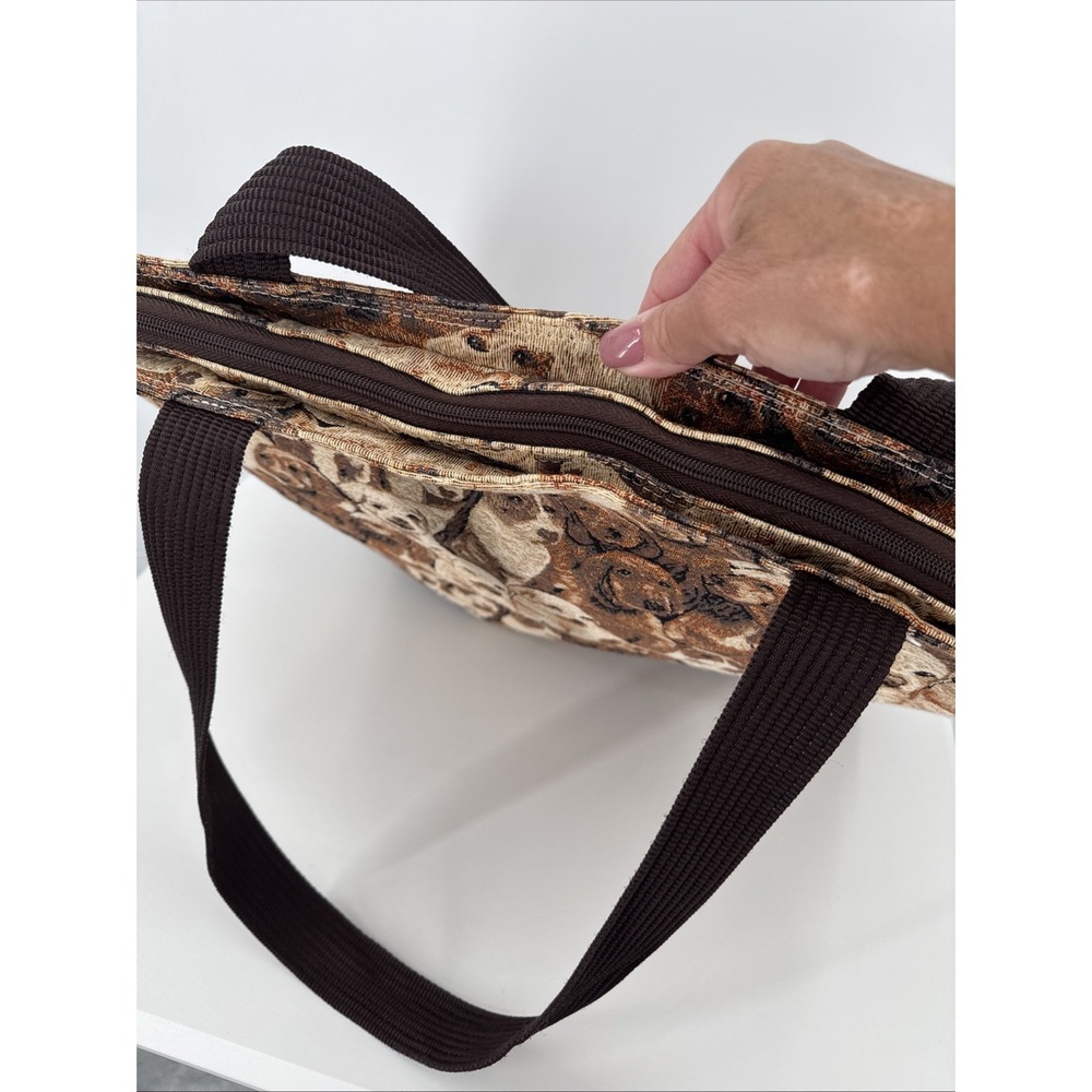 DOG LOVERS Labrador Collage Tapestry Extra Large Shoulder Tote Unbranded - Picture 5 of 11